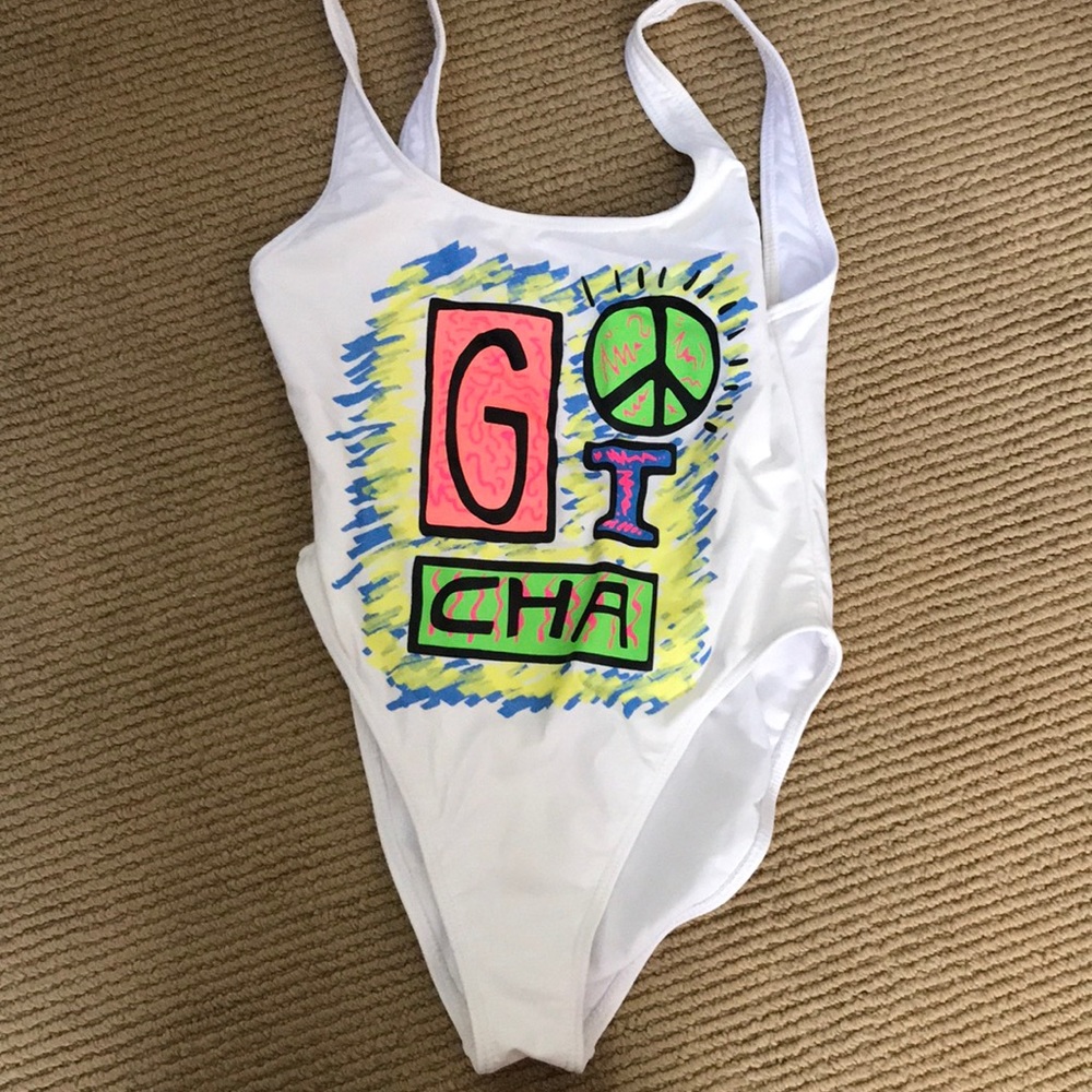 White one piece